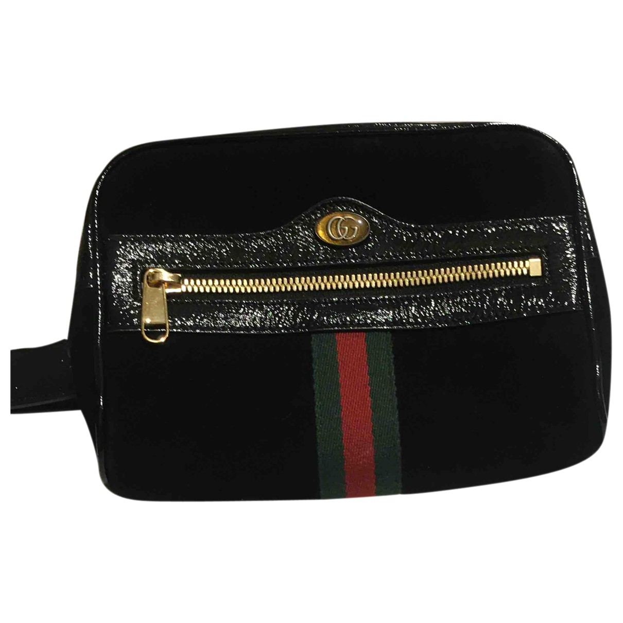 Ophidia clutch bag Gucci Black in Suede 